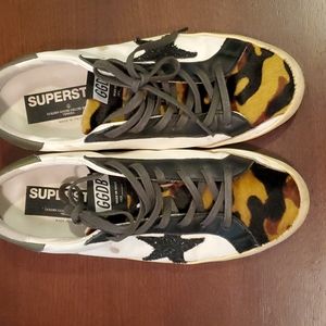 Golden Goose camo sneakers